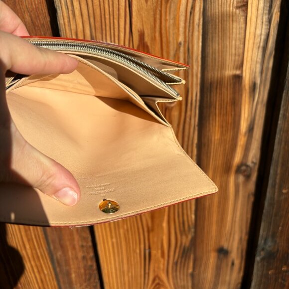 Louis Vuitton White Monogram Multicolor Sarah Wallet - Picture 8 of 11